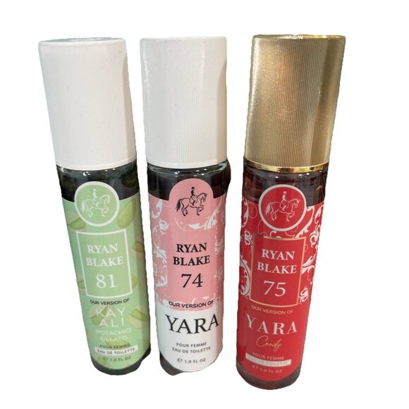Ryan Blake Other - Brand New Lot Of 3 Ryan Blake Travel Size Bottles 81 74 75 Yards Kay Ali 1.0 Oz
